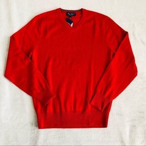 Cremieux Men’s Luxury Cashmere V-Neck Sweater